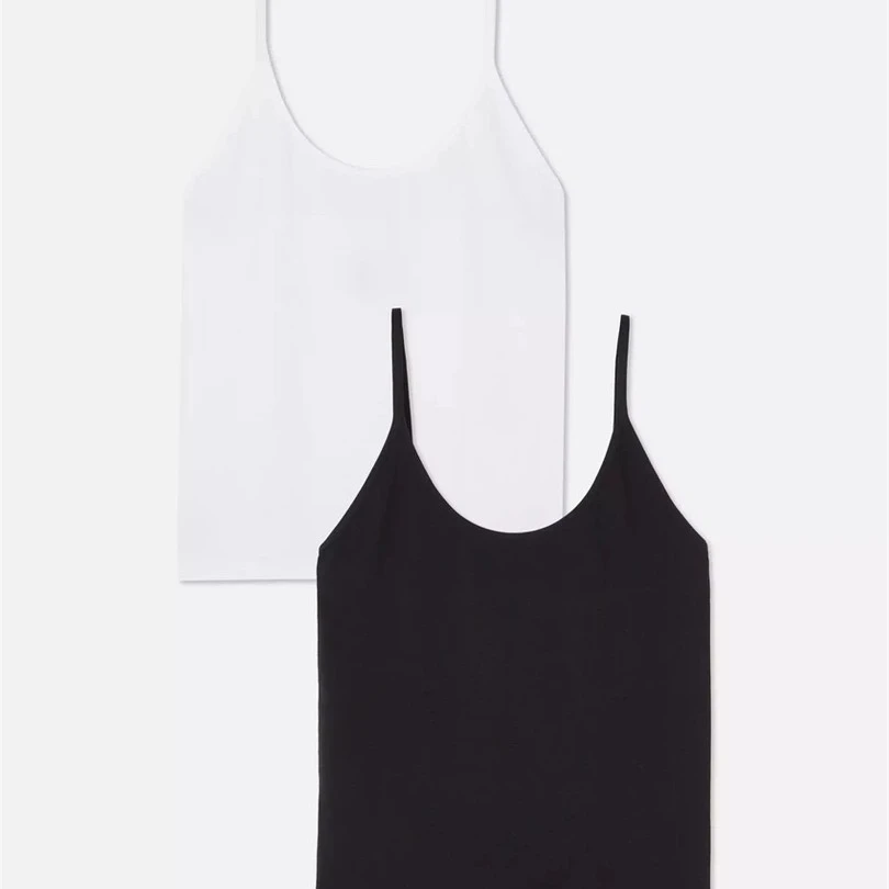 C121 四色弹力亲肤休闲吊带背心