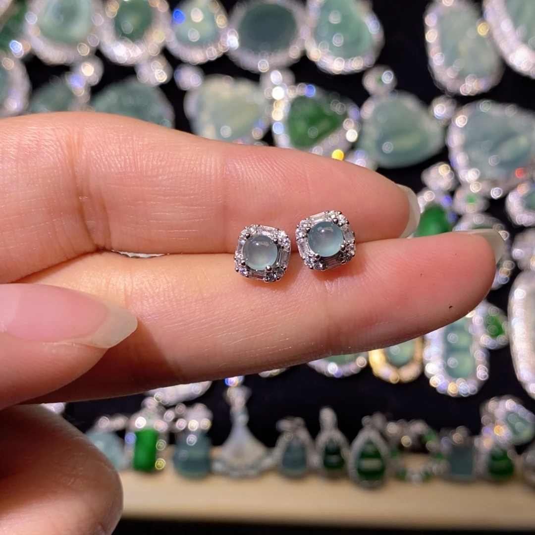 翡翠未镶嵌颈饰天然