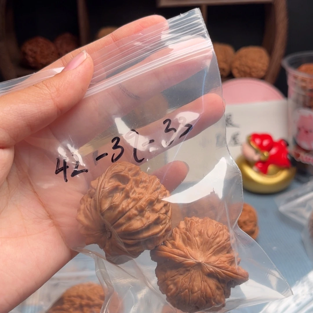 @***悟吊坠文玩核桃蝴蝶磨 42-39-33