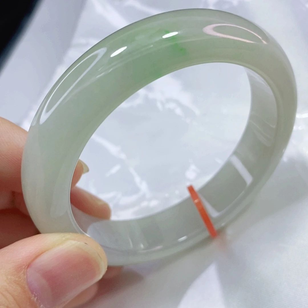 未镶嵌手镯翡翠53.3圈口