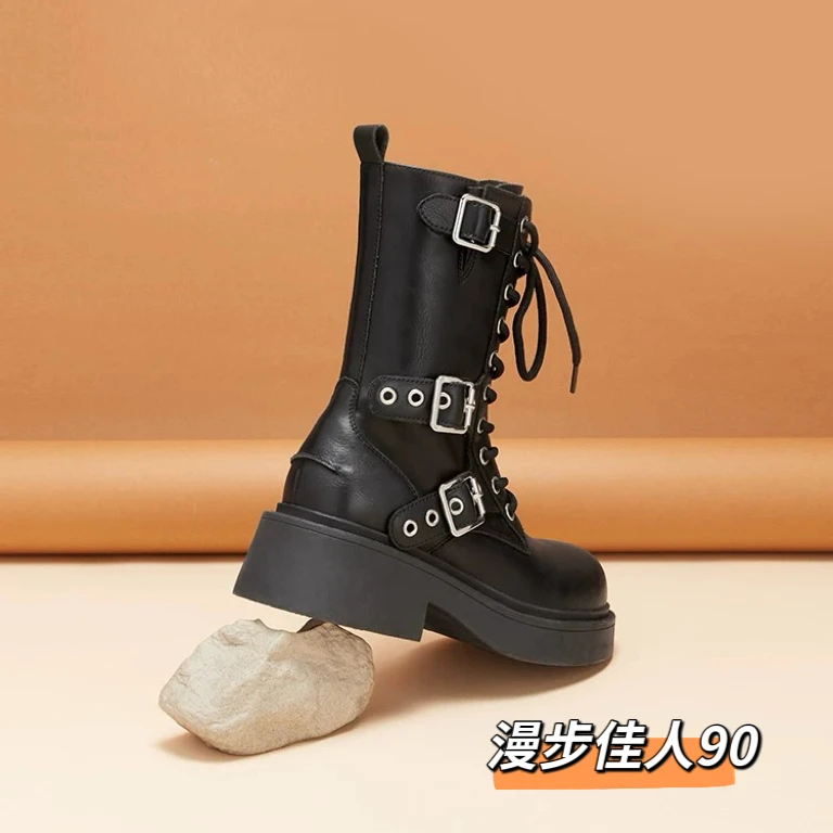 漫步佳人官方正品马丁靴｜专柜现货断码捡漏  N90