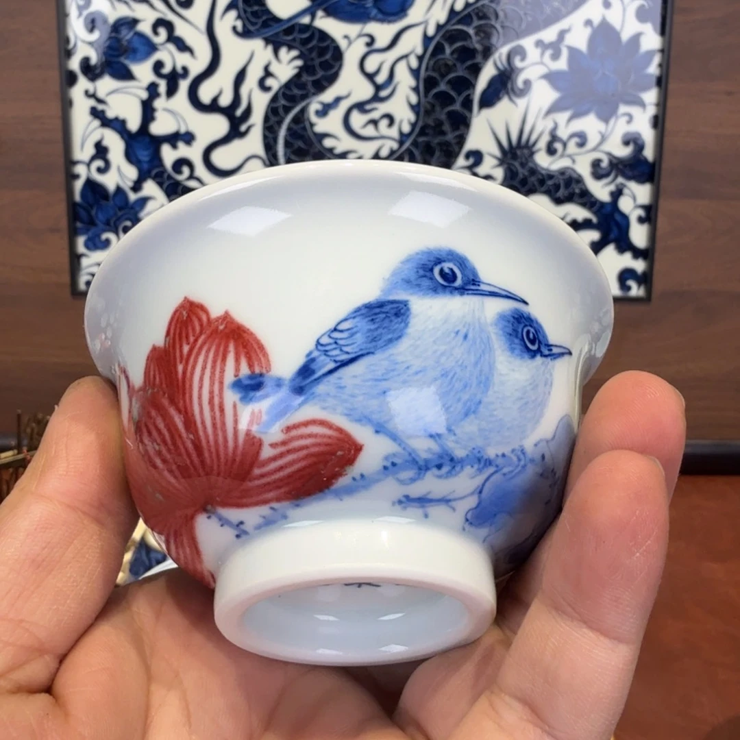 陶瓷东**天现代景德镇全手工全手绘茶器