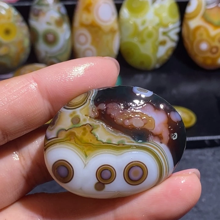 玛瑙/玉髓未镶嵌吊坠(不含链)7