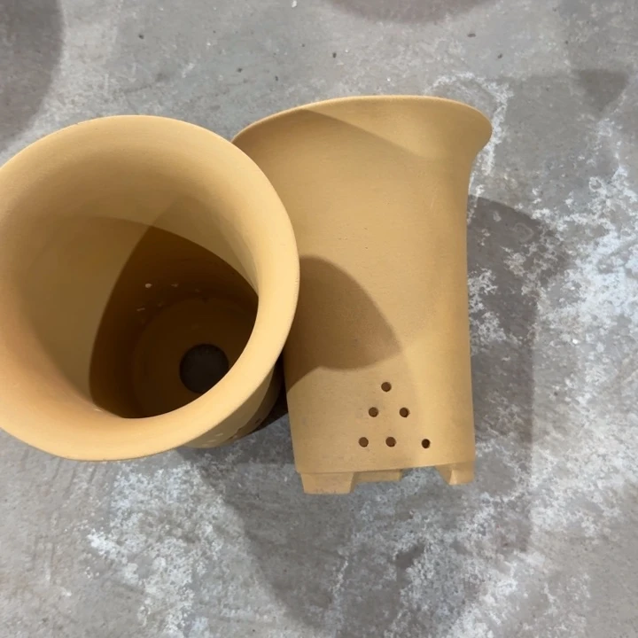 紫砂紫砂花盆破损补发高度22口径17俩只
