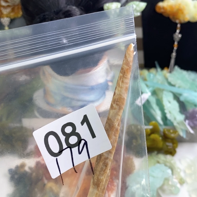 【闪购商品】岫玉发饰未镶嵌J*发簪