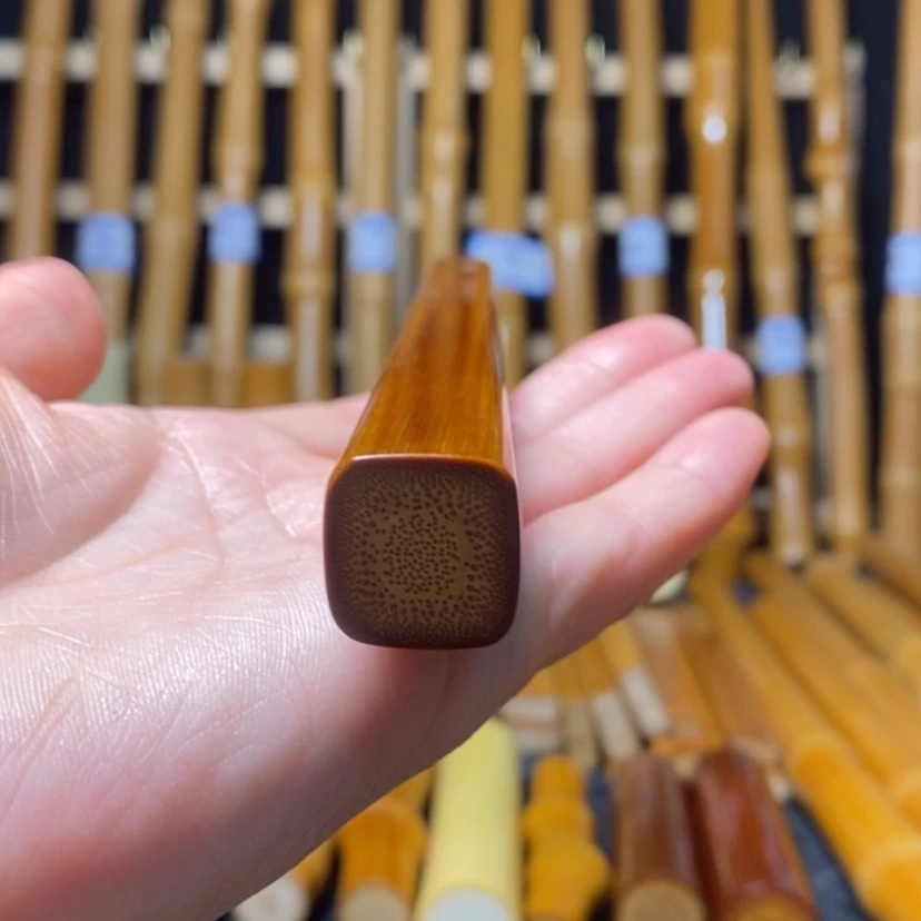 【闪购商品】花****实心玉竹文玩手把方