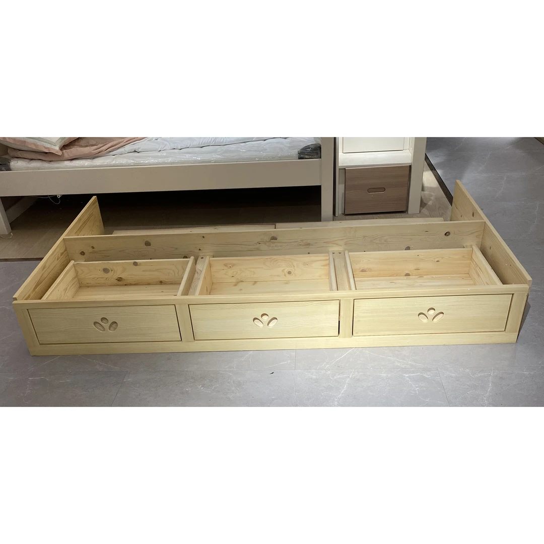 儿童床拖抽1.2米1.35米1.5米 不包安装没售后