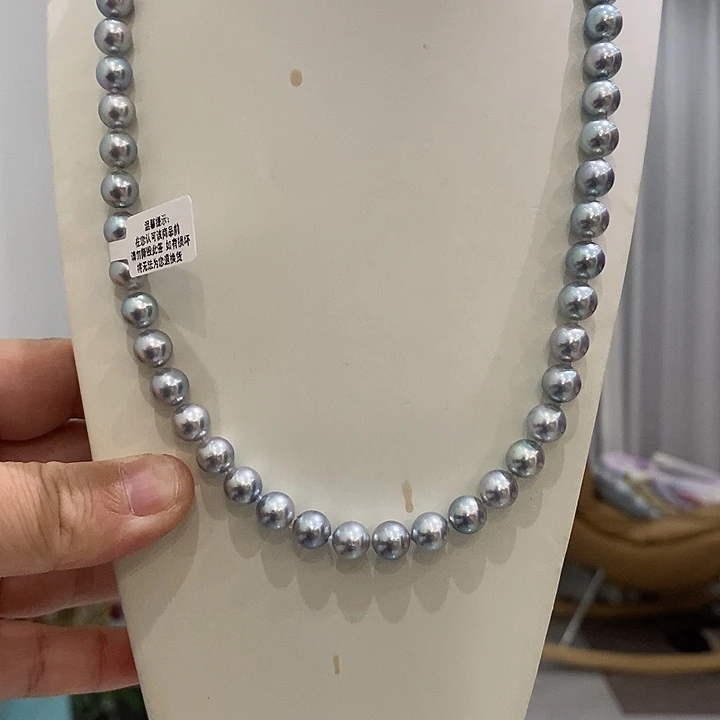 海水珍珠颈饰银S925镶嵌