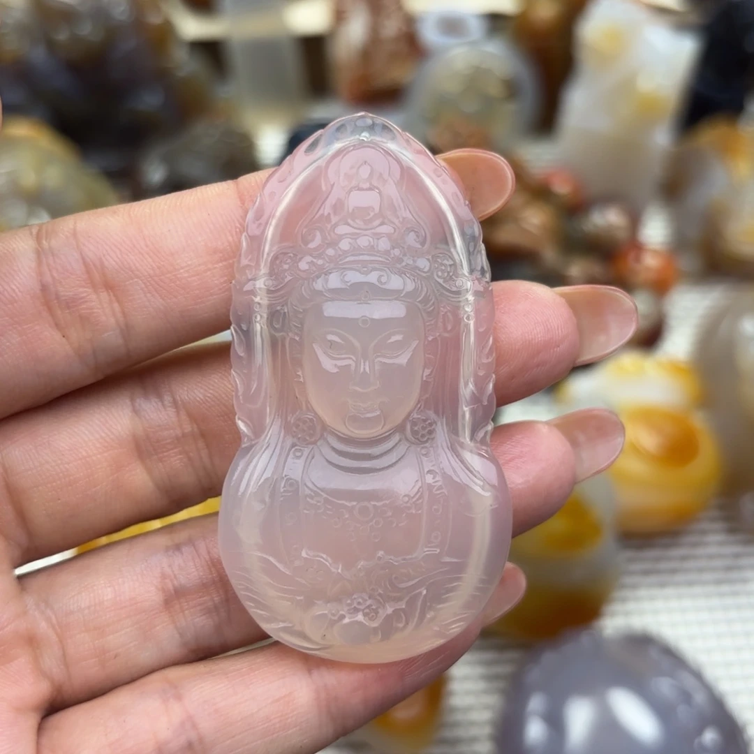 玛瑙/玉髓挂件未镶嵌1****々