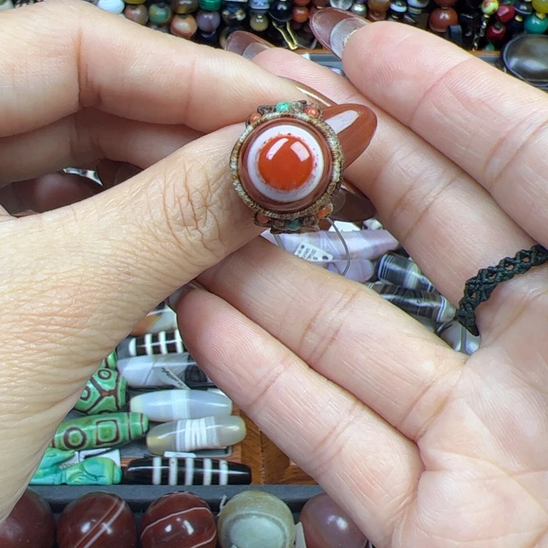 玛瑙/玉髓未镶嵌戒指福利多多