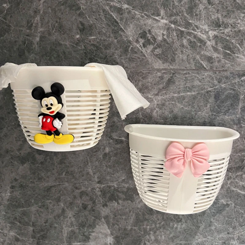 洗脸巾收纳盒废弃棉柔巾二次洗脸巾壁挂收纳卡通浴室卫生间置物架