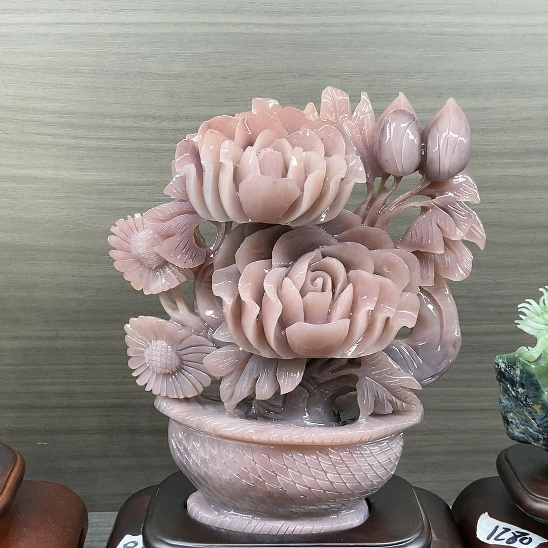 【闪购商品】蛇纹石玉未镶嵌家居摆件