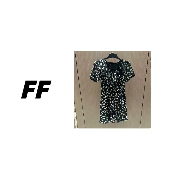 【ST18-F69】春夏新款碎花连衣裙