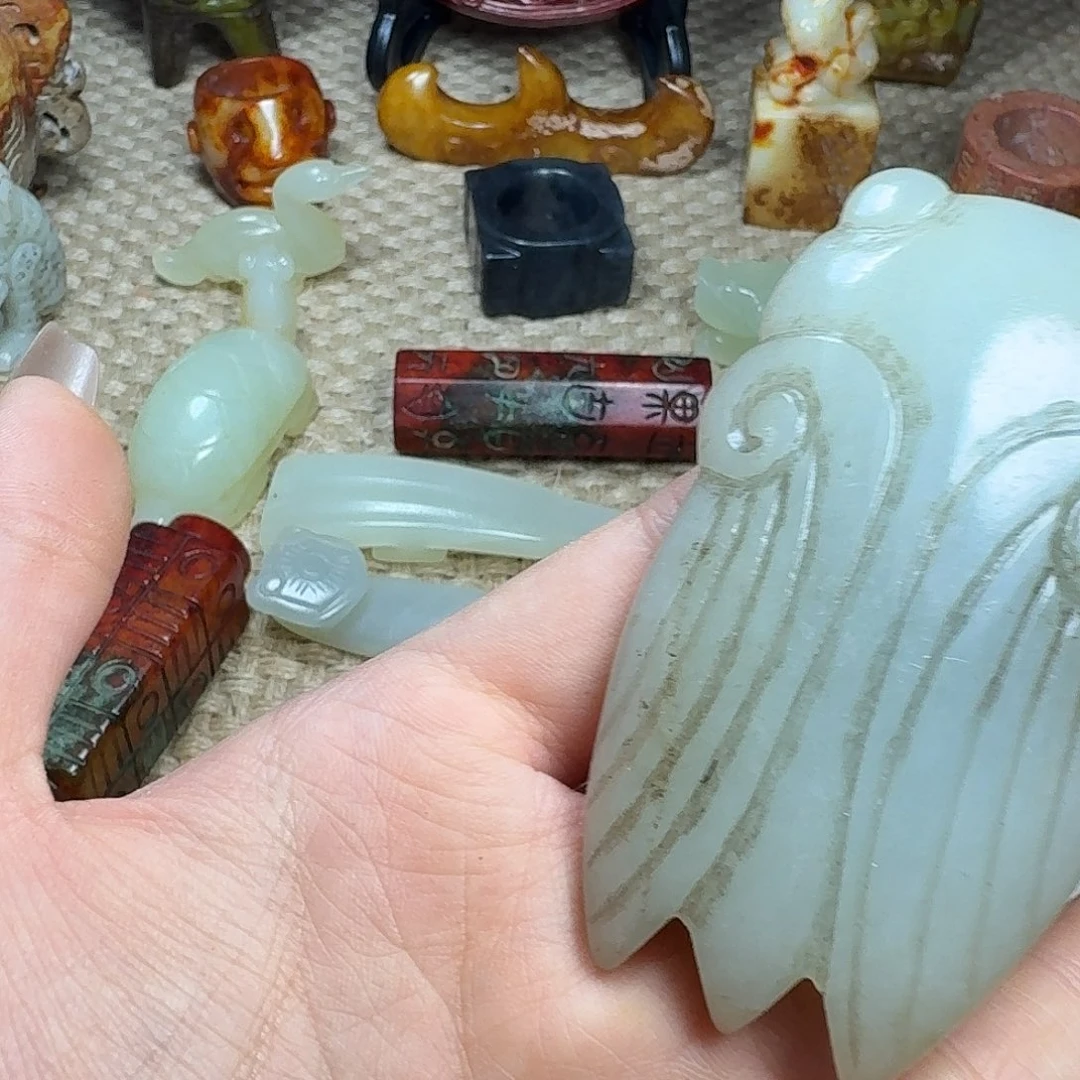 白玉菩提吊坠挂件