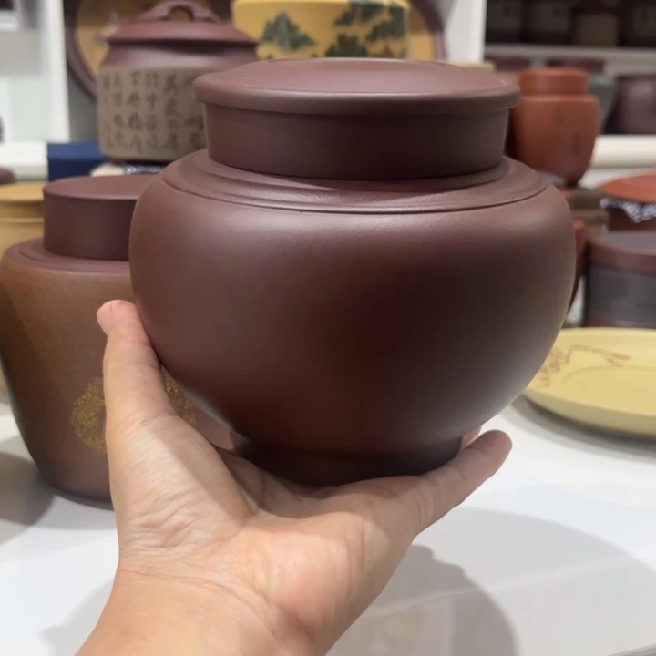 紫砂茶叶罐紫砂茶叶罐