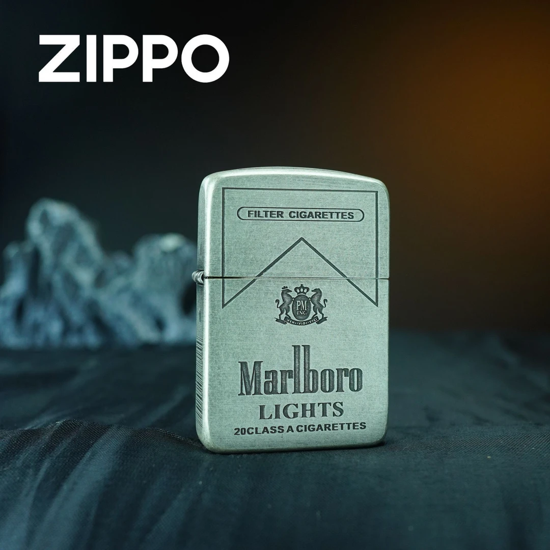 ZIPPO 打火机正品 1941古银万宝路会员机DY9913GY 0311【大白专属】