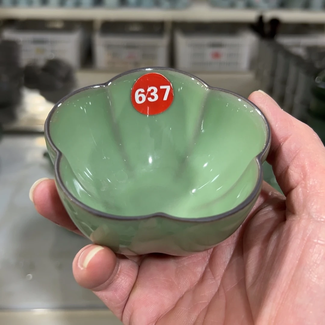 微瑕陶瓷茶壶茶杯家用