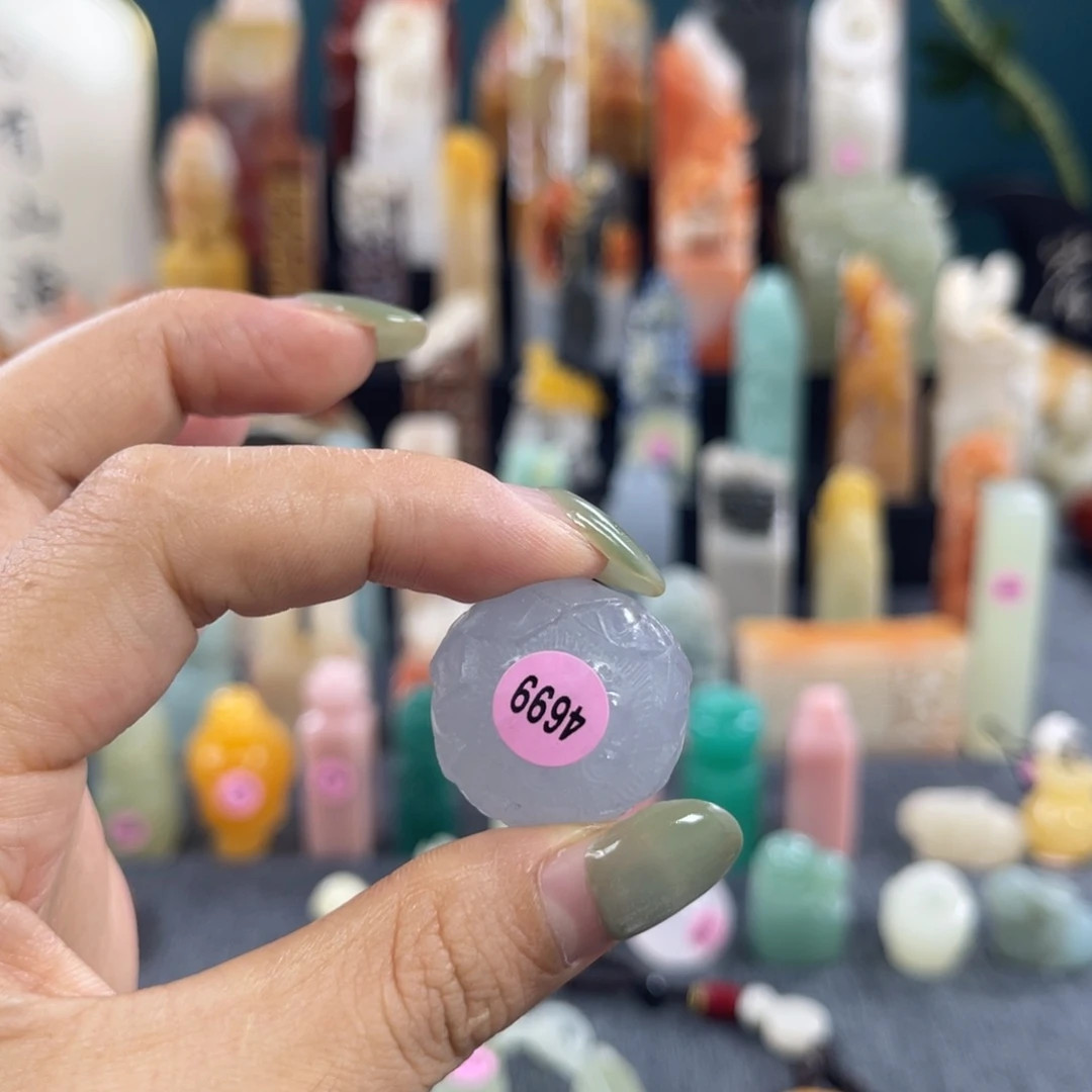 昌化石印石滴***歪4699包邮包刻