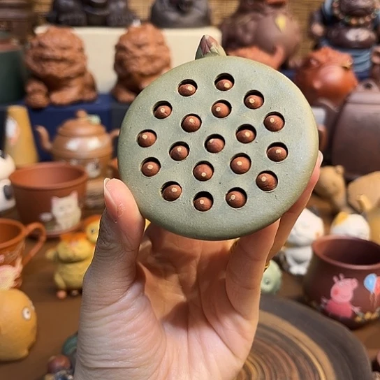 紫砂茶杯紫砂盖置