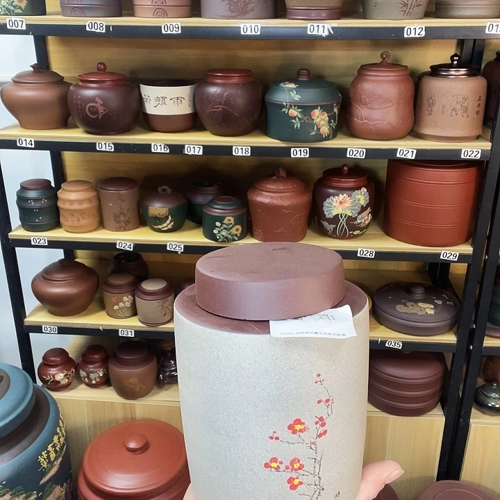 紫砂茶叶罐紫砂茶叶罐