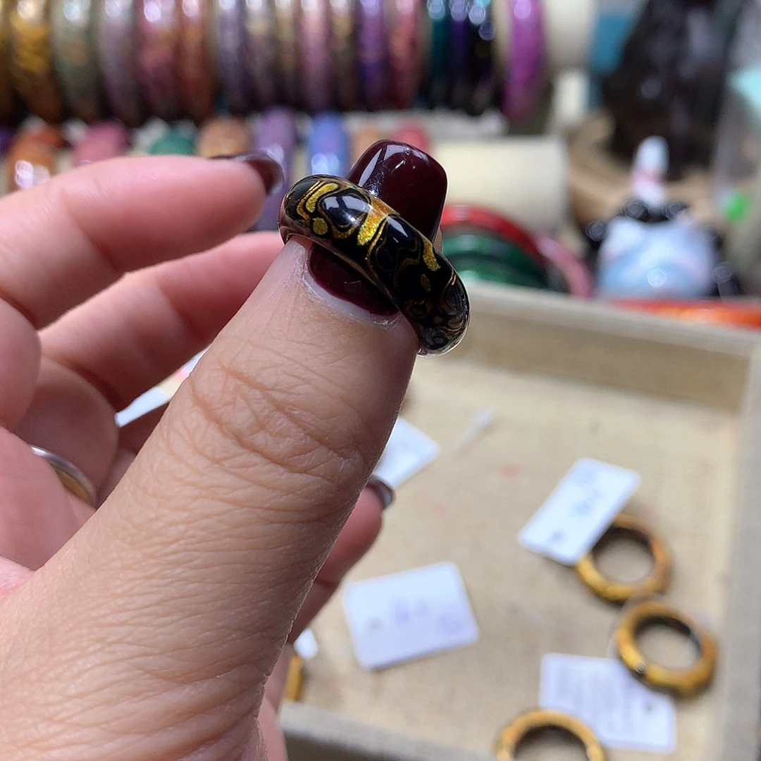 冰*冷大漆戒指……娇………………