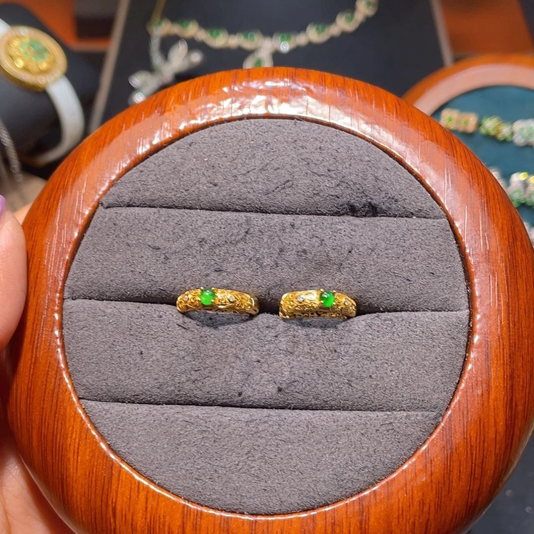 翡翠银S925镶嵌颈饰