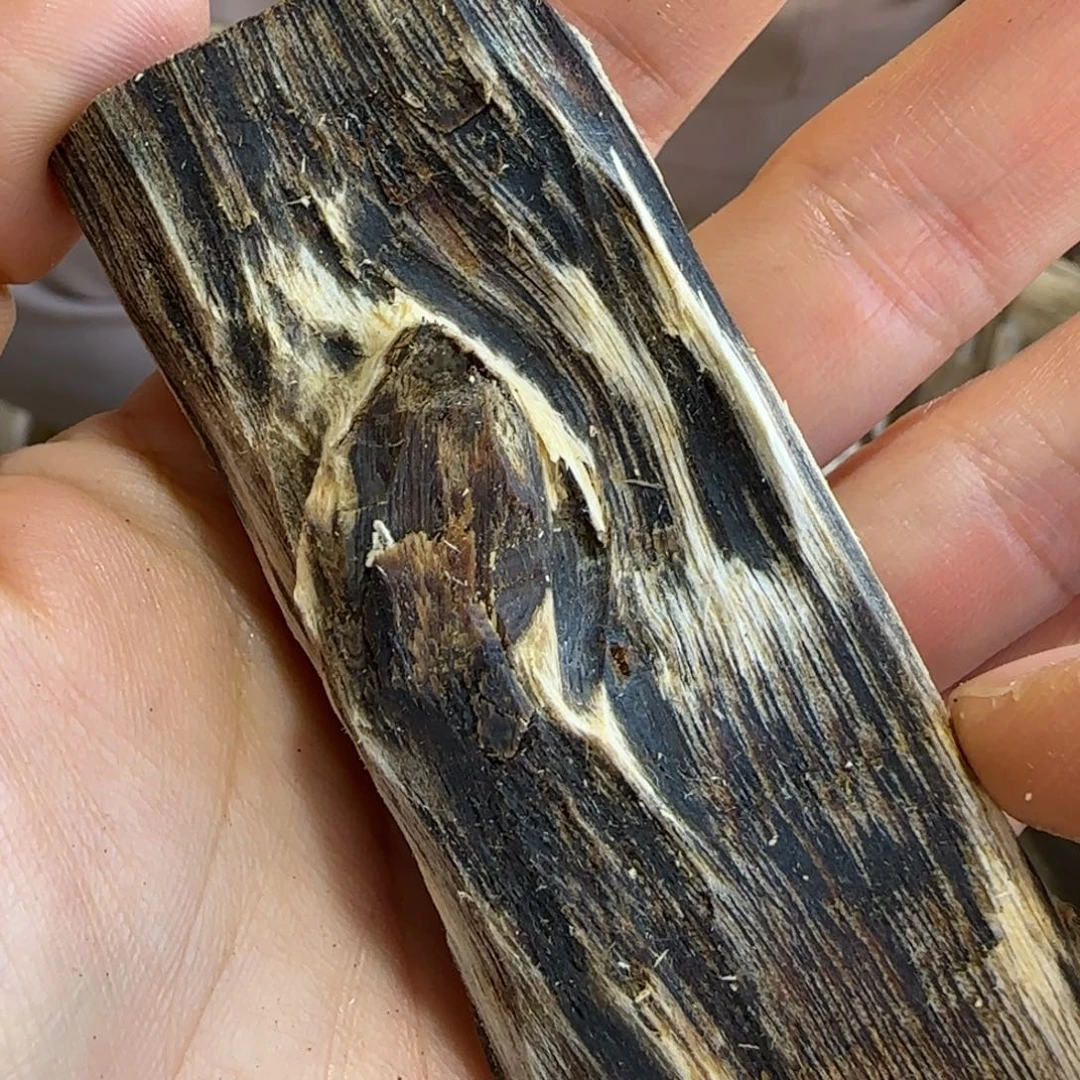 沉香沉香碎屑15号奇楠沉香原木一个紫奇