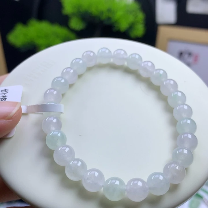 未镶嵌手串翡翠卡7