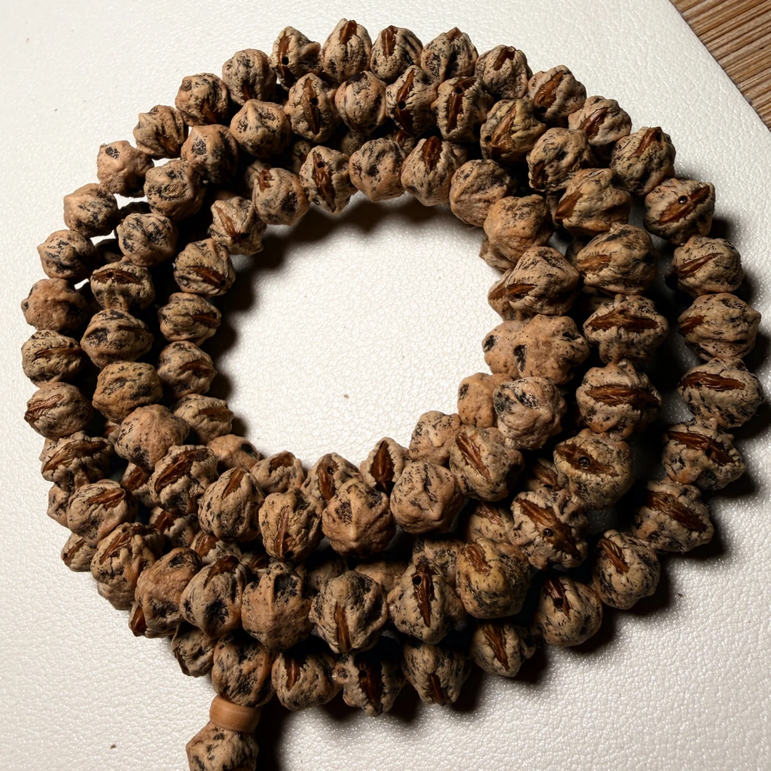 【芽眼·吞噬】热振横打百香籽玉华料子高油高密手作百香籽全芽眼