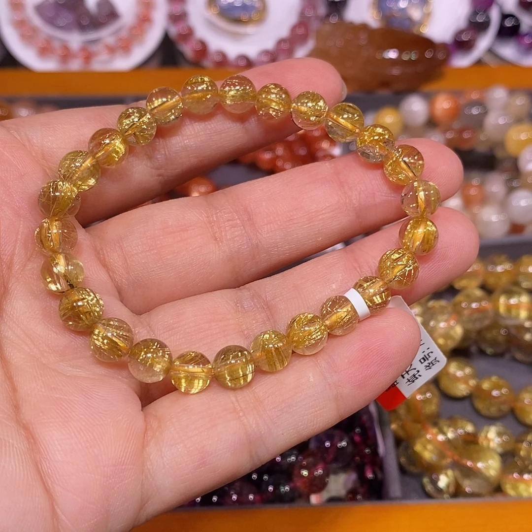 未镶嵌手链水晶金钛晶7