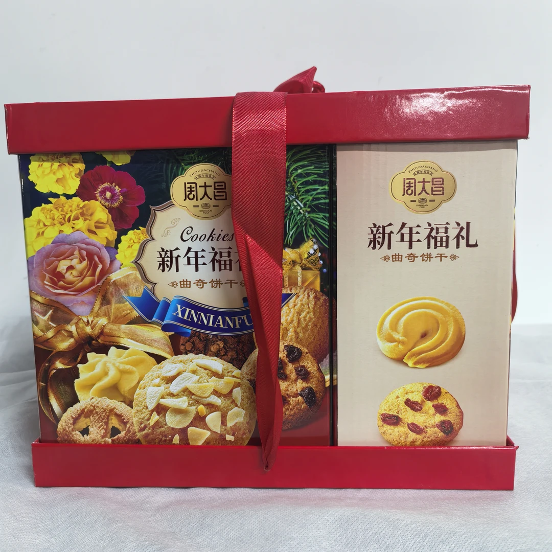 周大昌新年福礼曲奇饼干1.08kg效期2025.10.16