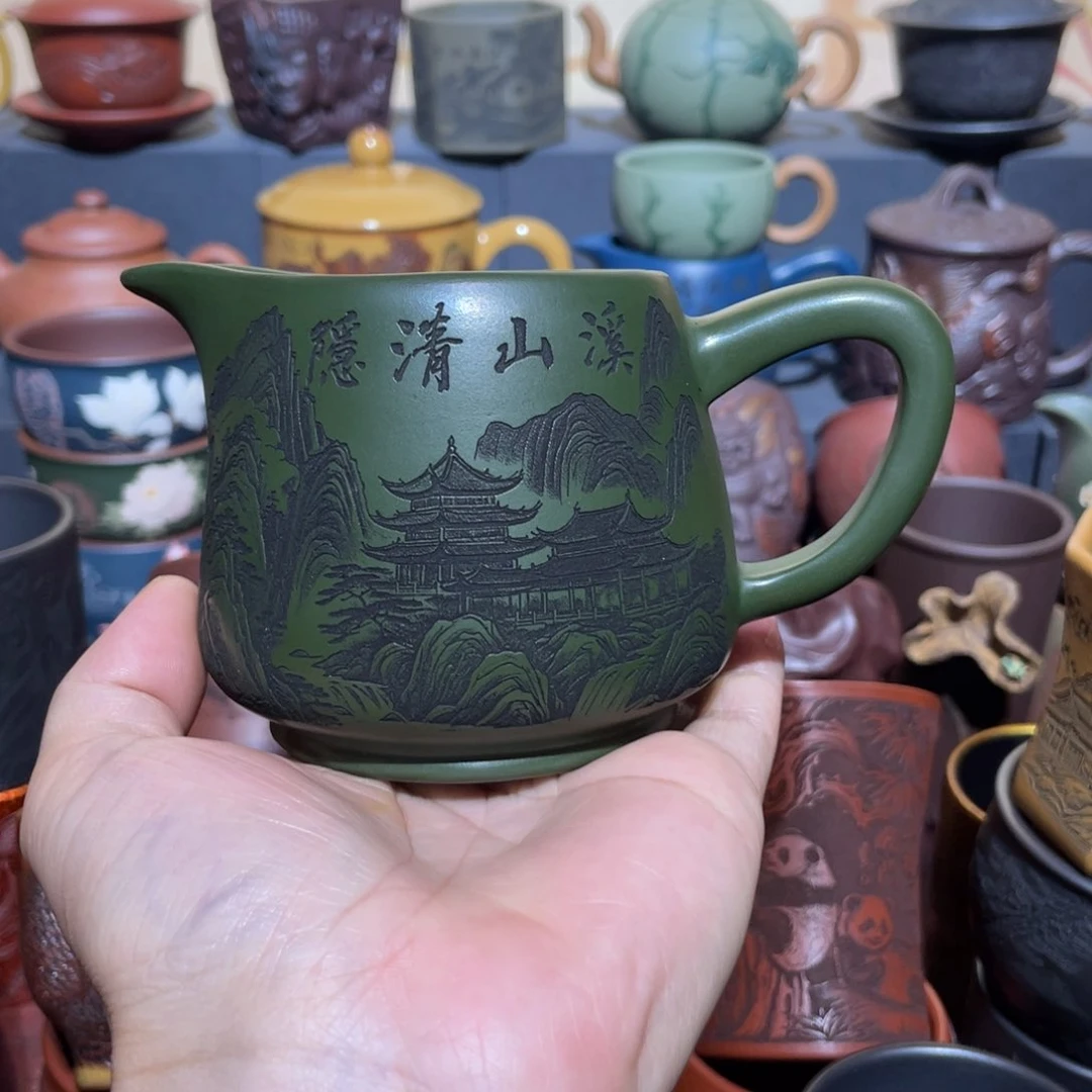 原矿紫砂手工主人杯