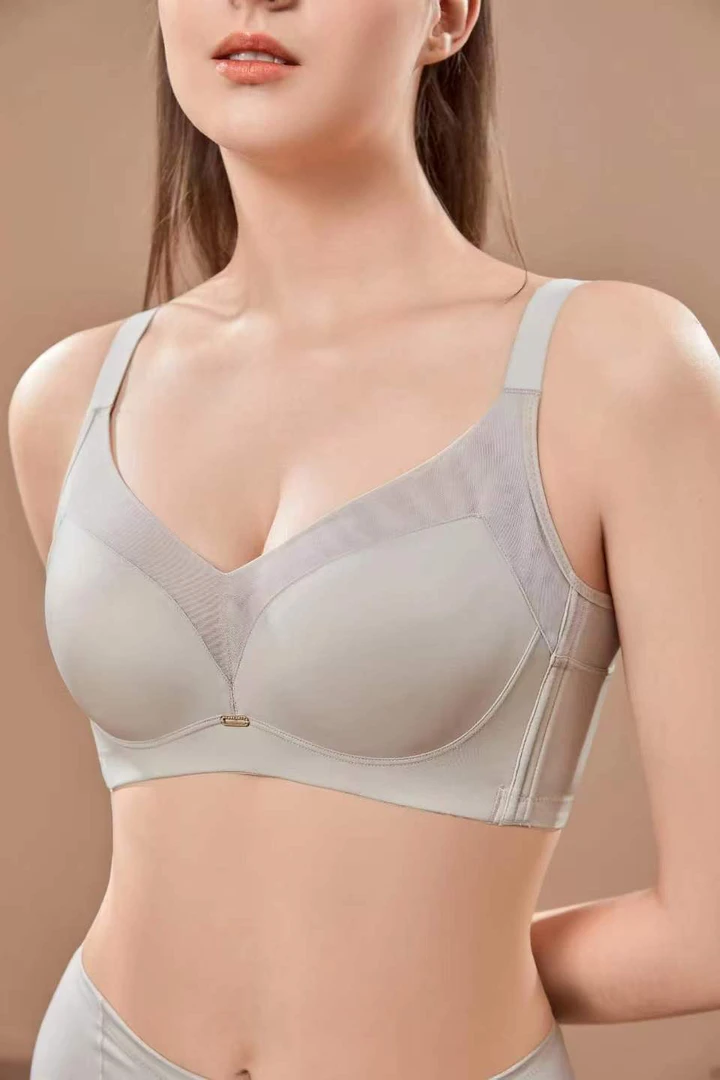 夏娃之秀超薄杯大胸显小透气调整聚拢款2272