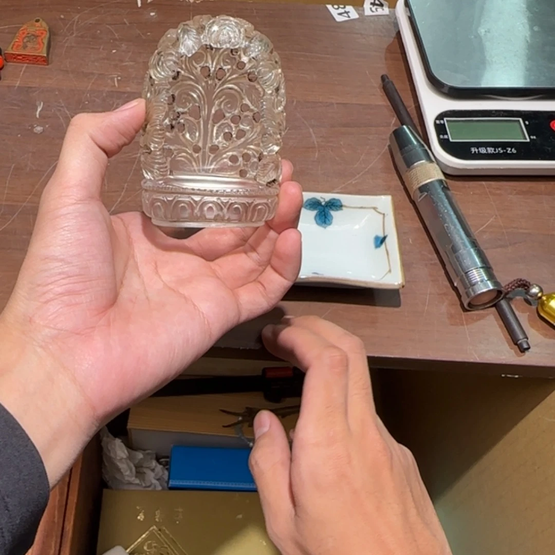 陶瓷孤品单件车里拍