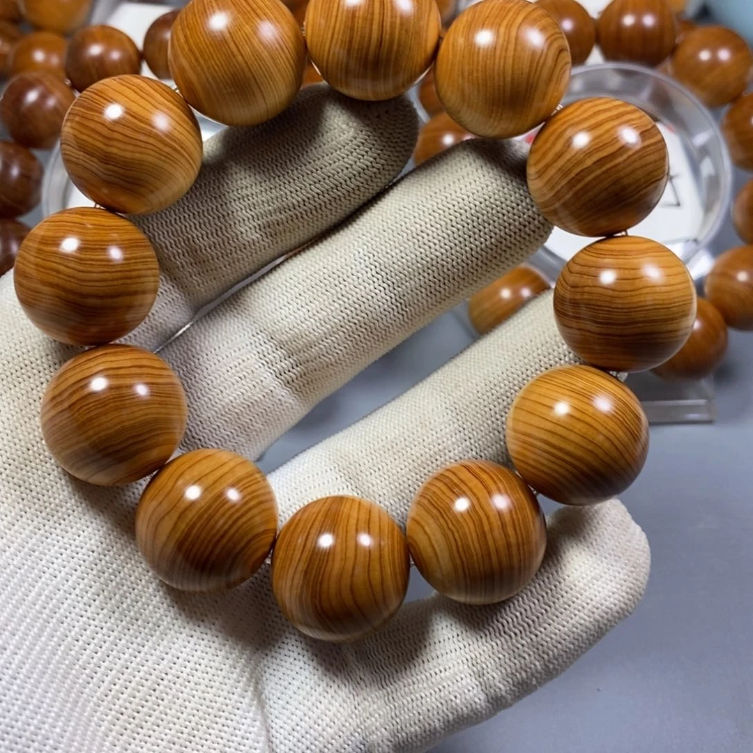 柏木手串/手链福利南太行陈化崖柏手串红油2.0