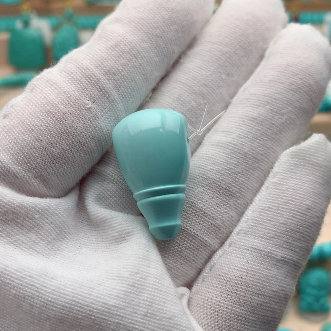 绿松石未镶嵌珠宝奇石15.5mm