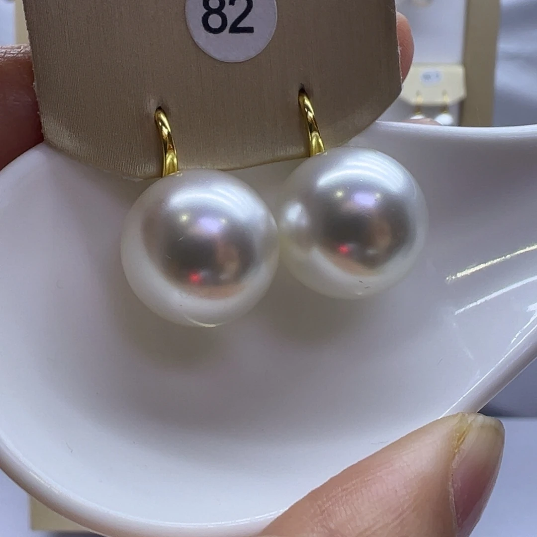 耳饰淡水珍珠银S925镶嵌