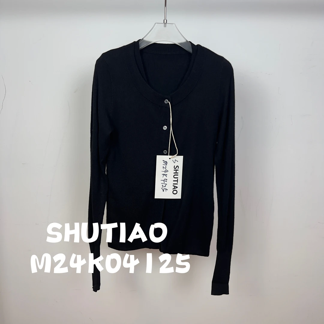 【SHUTIAO】2024秋冬：新款小众设计款两件套M24K04125