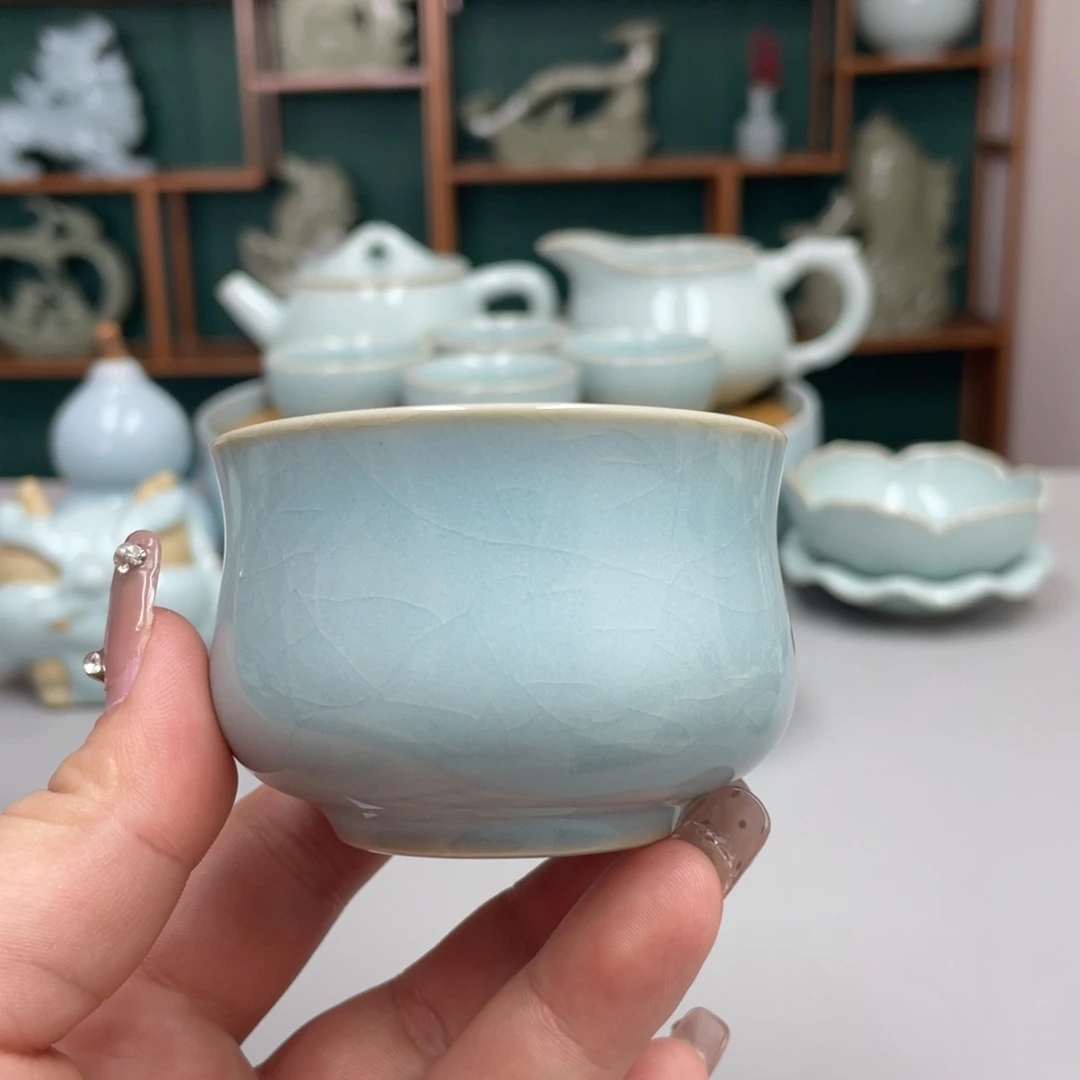 草***原瓷如意杯6个不带礼盒