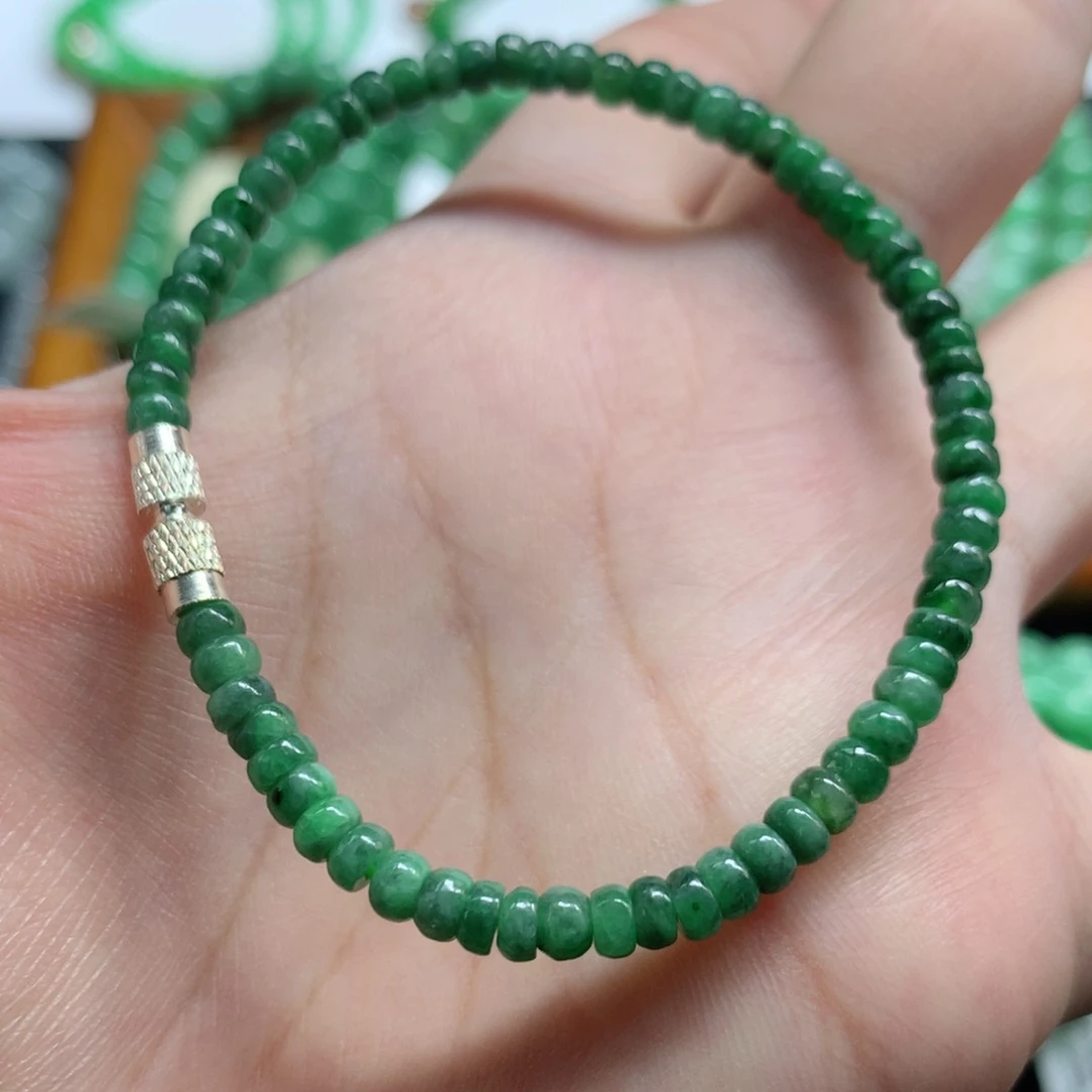 未镶嵌手链翡翠翡翠