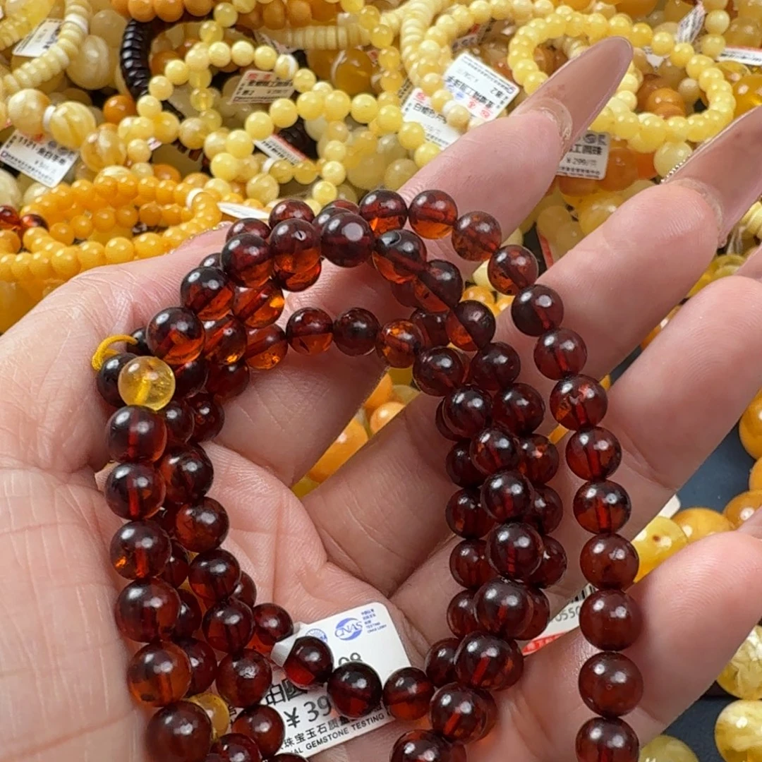 琥珀未镶嵌珠宝奇石