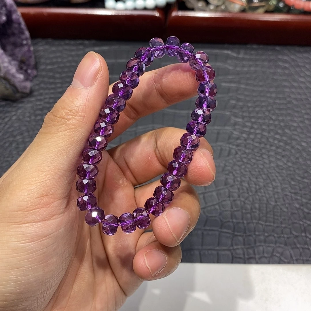 未镶嵌手链水晶直接钻切