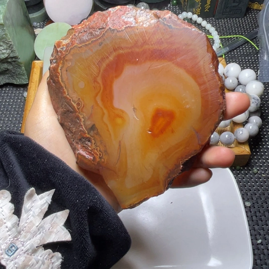 未镶嵌和田玉珠宝半成品玛 瑙