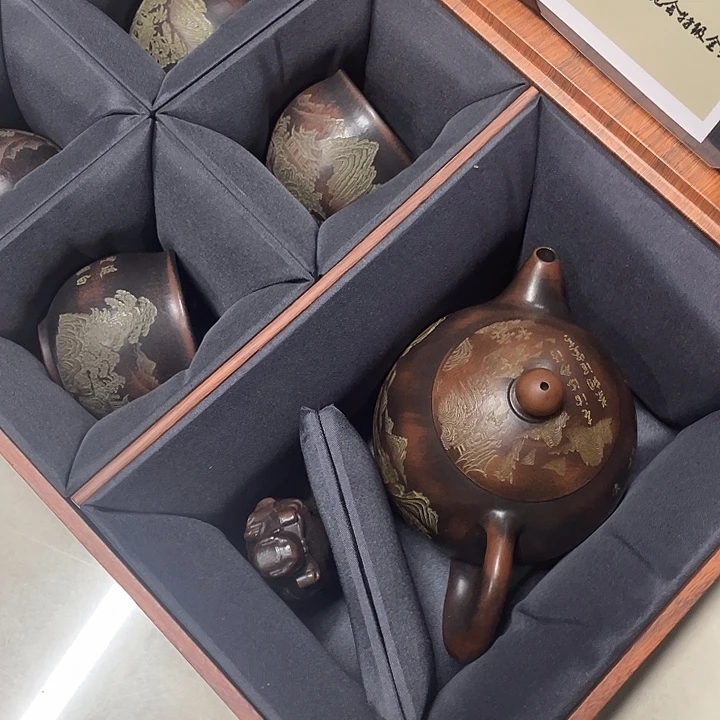 茶壶紫砂紫砂壶大家都知道喜欢紫砂