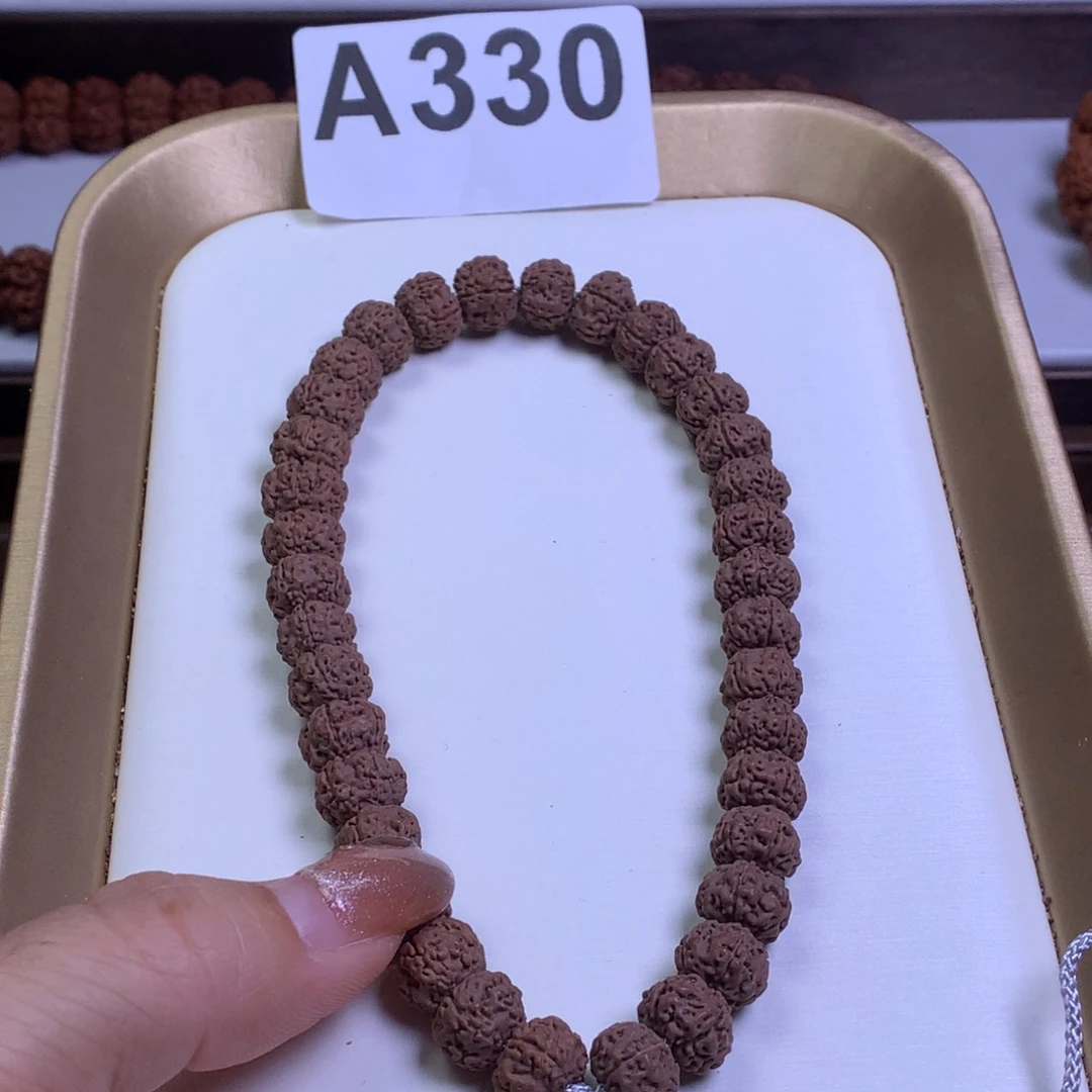 金刚菩提吊坠10尺寸紫皮平细单圈