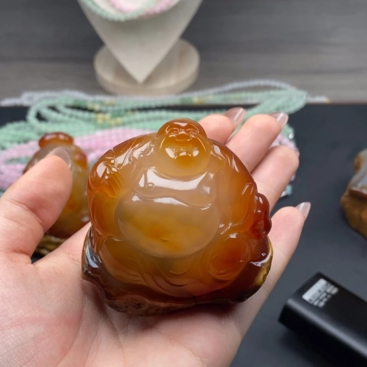 玛瑙/玉髓未镶嵌颈饰