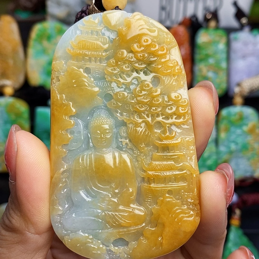 定制翡翠未镶嵌翡翠A货一物一证放漏价