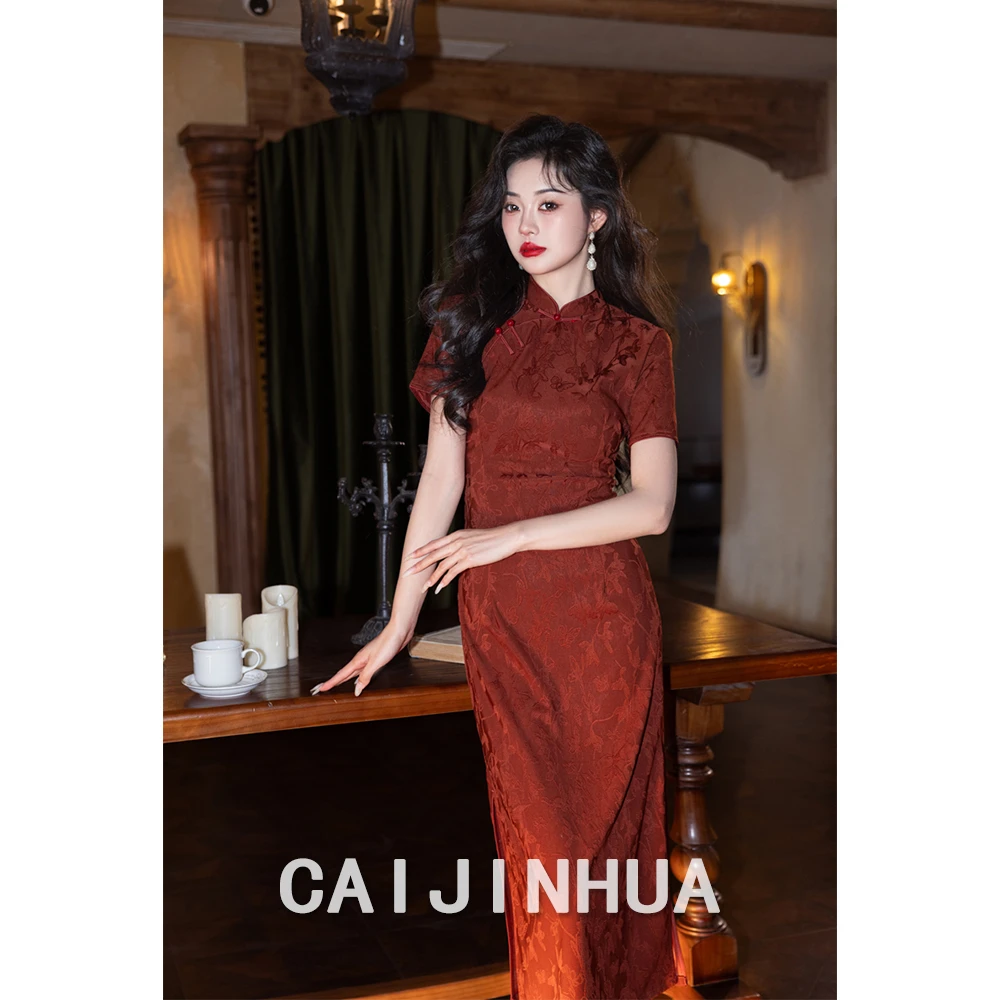 旗袍新中式年轻款改良日常可穿苏州中国风女装连衣裙显瘦夏秋新款