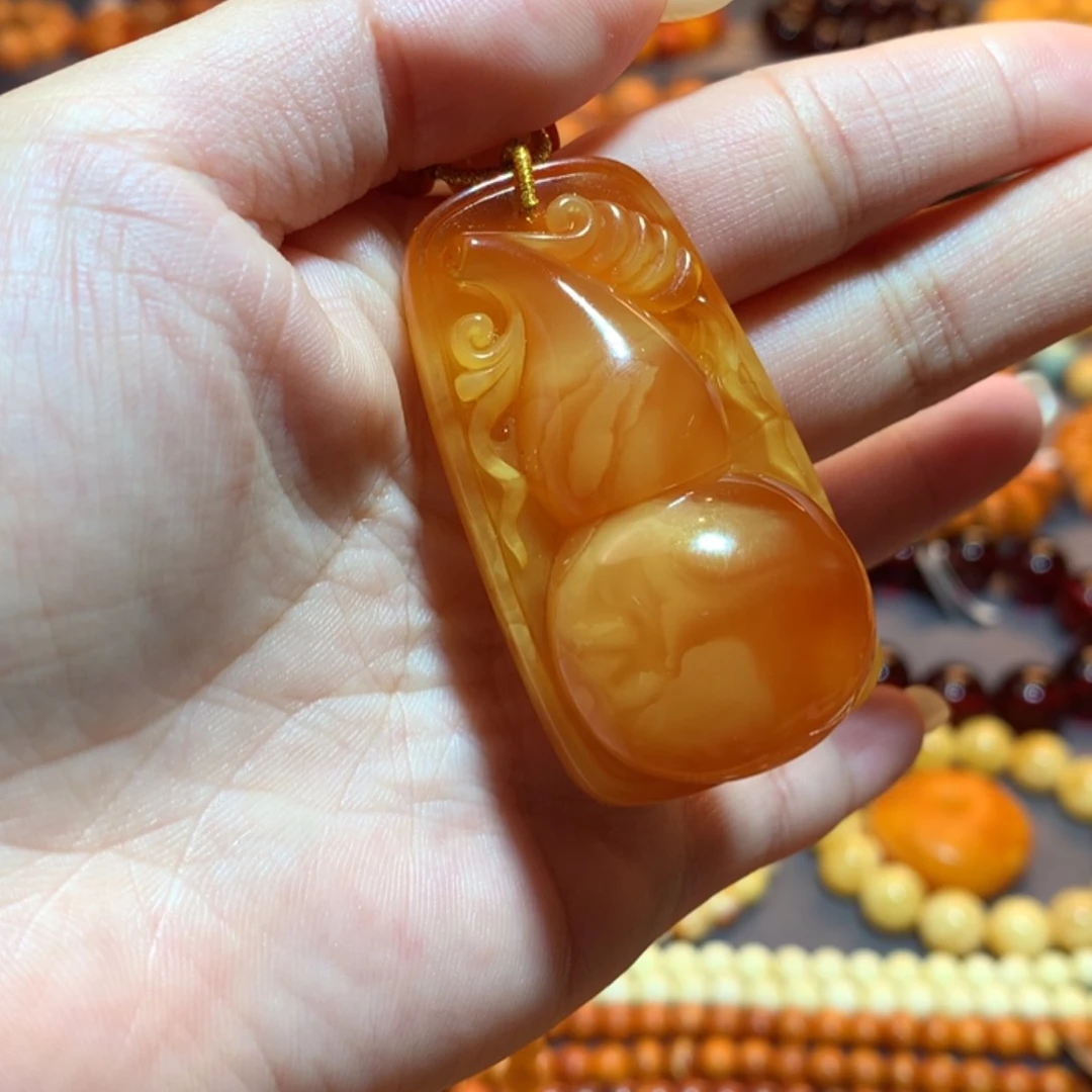 【闪购商品】蜜蜡吊坠(不含链)未镶嵌