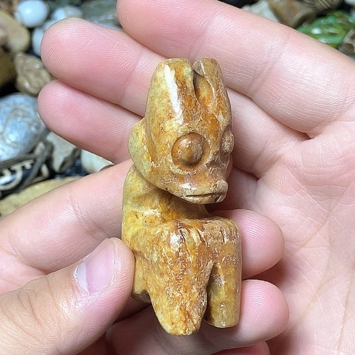 和田玉未镶嵌颈饰44